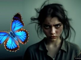 psychologyzine.com - craiyon.com - Lepidopterophobia, metamorphosis, fear of butterflies, phobia